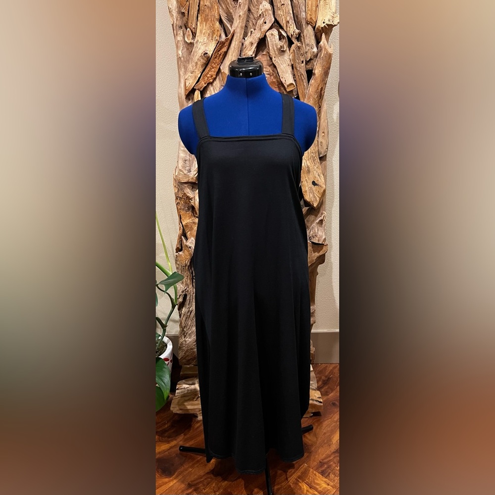 Black Dress with Straps
